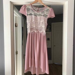 1920s Whimsical Lace Dress